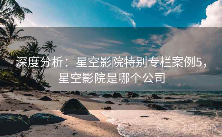 深度分析：星空影院特别专栏案例5，星空影院是哪个公司